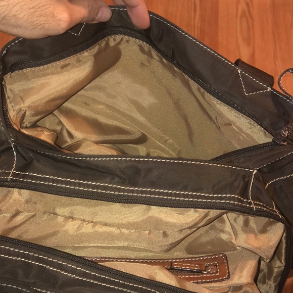 Nine West Nylon & Leather Overnight Bag - Picture 7 of 9